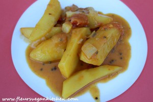 curry cartofi