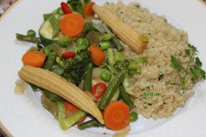 quinoa cu legume