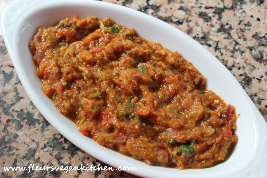 Baingan Bharta - fleursvegankitchen