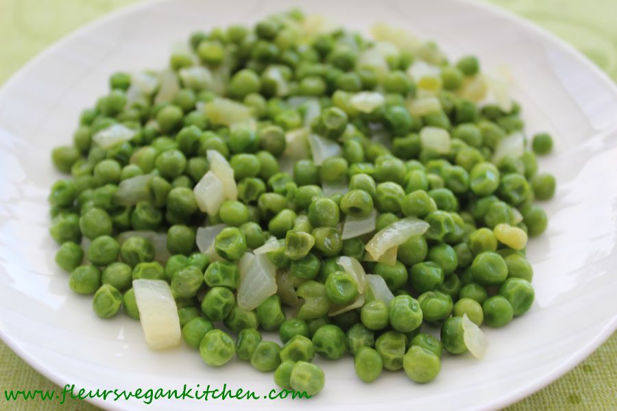 (English) Sauteed peas