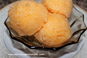 sorbet mandarine